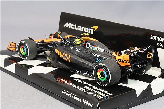 MINICHAMPS MC537236004 1/43 McLaren MCL60 2023 Japanese GP Second Place #4 L. Norris - image 3