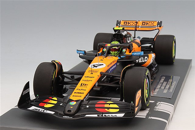 MINICHAMPS MC537252504 1/18 McLaren MCL39 2025 Monaco GP Winner #4 L. Norris - image 1