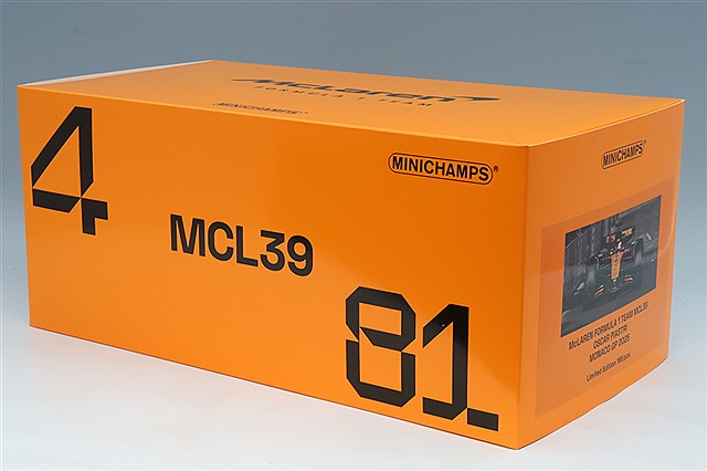 MINICHAMPS MC537252581 1/18 McLaren MCL39 2025 Monaco GP #81 O. Piastri - image 4