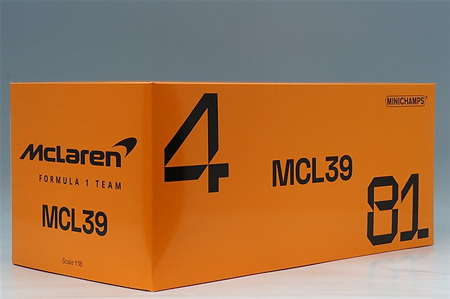 MINICHAMPS MC537253704 1/18 McLaren MCL39 2025 Mexican GP Winner #4 L. Norris - image 4