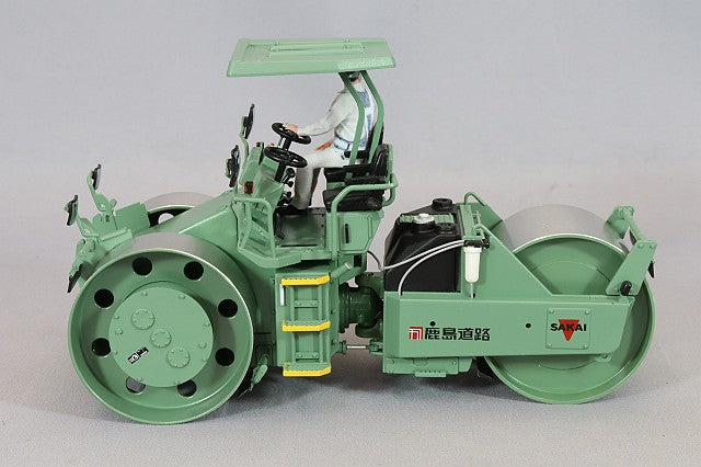 MONO x KENKRAFT MKMR-2 1/50 Sakai Macadam Road Roller Kajima Road Version with First-Release Figure - image 2