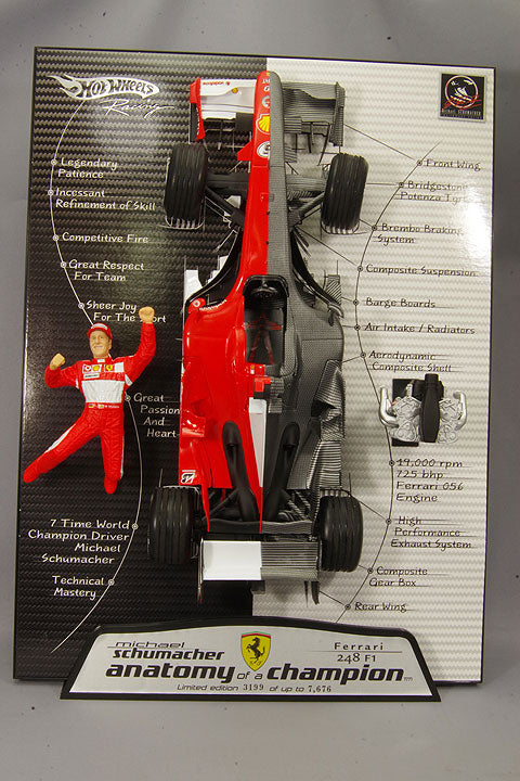 Mattel MT6234L 1/18 Ferrari 248 2006 F1 M. Schumacher Hot Wheels - image 1