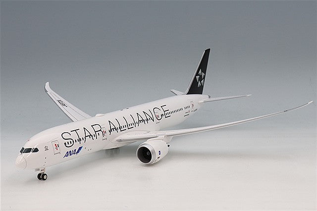 ANA Trading NH20216 1/200 Boeing 787-9 ANA JA872A Star Alliance with Wi-Fi Radome and Landing Gear - image 1