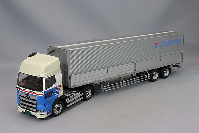 PLATZ NPRFST-LS1 1/50 Hino Profia SH 4x2 Tractor with Nippon Trex Wing Trailer Logisteed Current Version - image 1