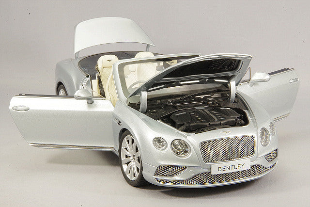 Paragon PA-98231R 1/18 Bentley Continental GT Convertible 2016 Right-Hand Drive Frost Silver - image 4