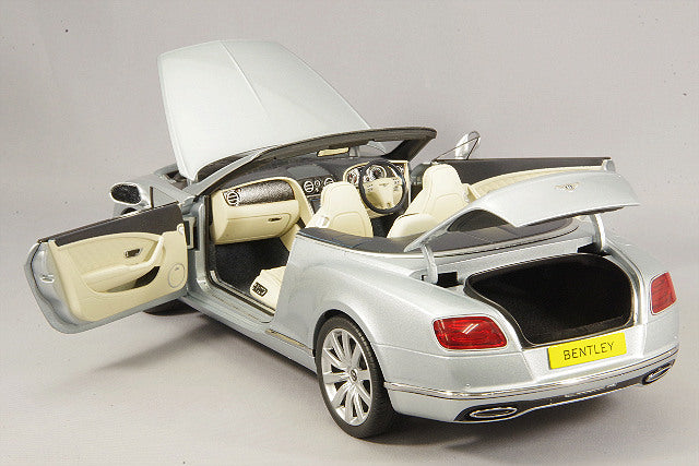 Paragon PA-98231R 1/18 Bentley Continental GT Convertible 2016 Right-Hand Drive Frost Silver - image 5
