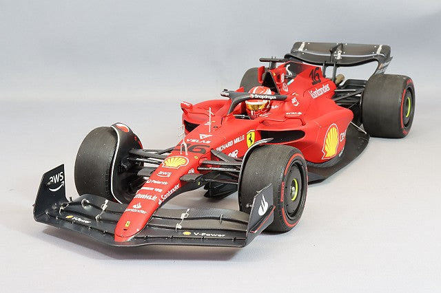 MINICHAMPS PBBR221816 1/18 Ferrari F1-75 2022 Bahrain GP Winner #16 C. Leclerc Minichamps x BBR - image 1