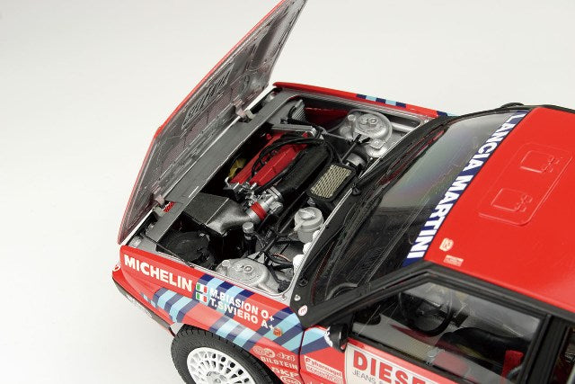 Italeri PL-IT4712JP 1/12 Lancia Delta HF Integrale 16V 1989 Sanremo Rally Winner #1 M. Biasion/T. Siviero or #5 D. Auriol/B. Occelli Plastic Model Kit with Japanese Supplement - image 7