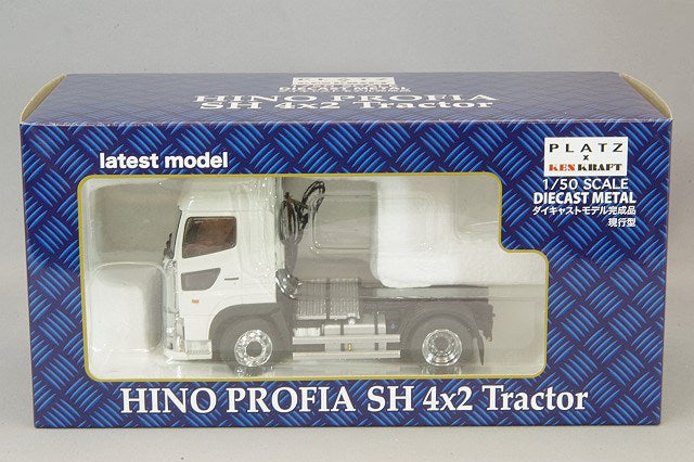 PLATZ / KENKRAFT PLKK1300SHW 1/50 Hino Profia SH 4x2 High Cab High Roof White Current Version - image 5