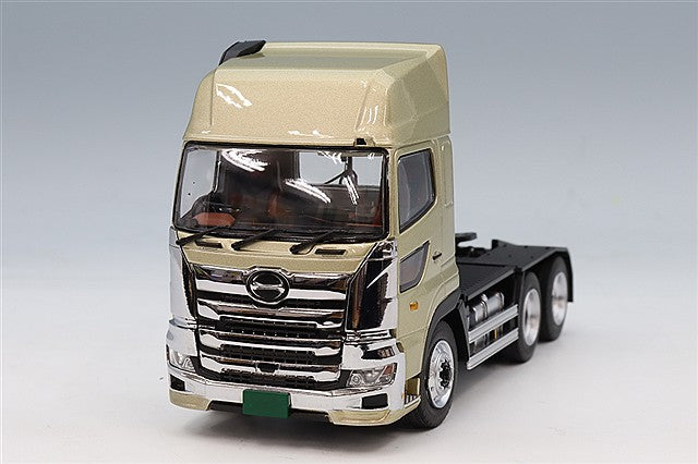 PLATZ / KENKRAFT PLKK1300SSSG 1/50 Hino Profia SS 6x4 High Roof Champagne Gold Current Version - image 1