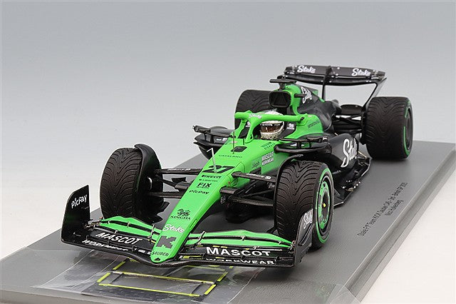 Spark S18S1012 1/18 Kick Sauber Stake F1 Team 2025 British GP Third Place #27 N. Hulkenberg with Pit Board - image 1