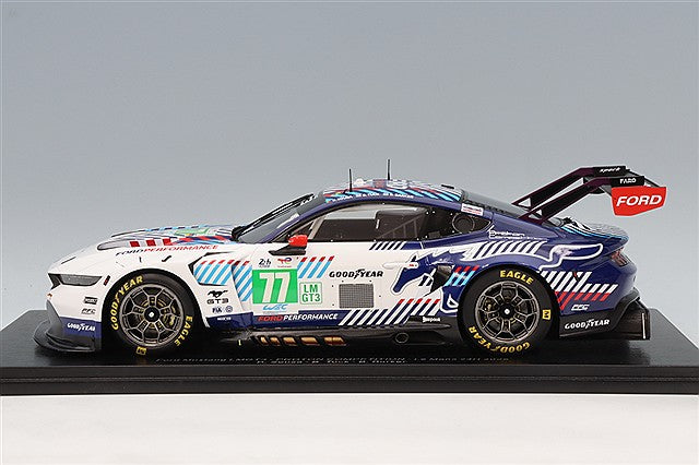 Spark S18S1052 1/18 Ford Mustang LMGT3 Proton Competition 2025 Le Mans #77 B. Sousa/B. Tuck/B. Barker - image 2