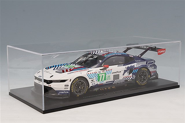 Spark S18S1052 1/18 Ford Mustang LMGT3 Proton Competition 2025 Le Mans #77 B. Sousa/B. Tuck/B. Barker - image 4