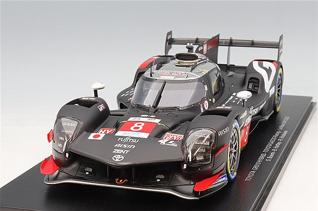 Spark S18S1056 1/18 Toyota GR010 Hybrid Gazoo Racing 2025 Le Mans #8 S. Buemi/B. Hartley/R. Hirakawa 40th Le Mans Participation Anniversary Special Livery - image 1