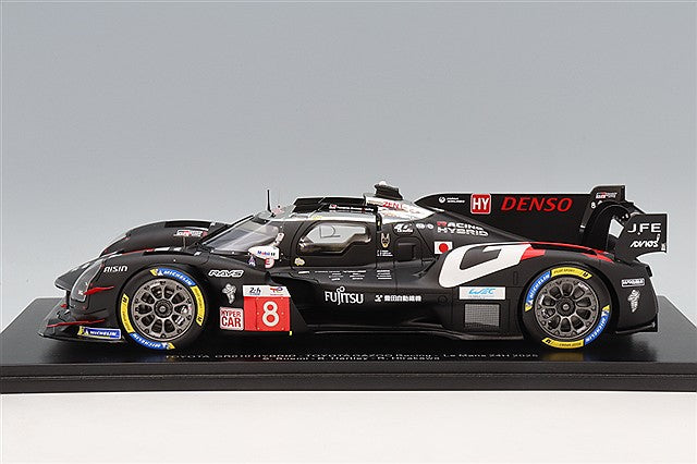 Spark S18S1056 1/18 Toyota GR010 Hybrid Gazoo Racing 2025 Le Mans #8 S. Buemi/B. Hartley/R. Hirakawa 40th Le Mans Participation Anniversary Special Livery - image 2
