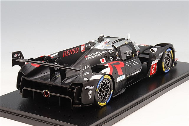 Spark S18S1056 1/18 Toyota GR010 Hybrid Gazoo Racing 2025 Le Mans #8 S. Buemi/B. Hartley/R. Hirakawa 40th Le Mans Participation Anniversary Special Livery - image 3