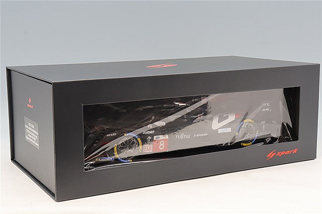 Spark S18S1056 1/18 Toyota GR010 Hybrid Gazoo Racing 2025 Le Mans #8 S. Buemi/B. Hartley/R. Hirakawa 40th Le Mans Participation Anniversary Special Livery - image 5