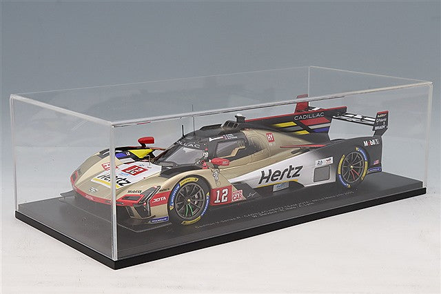 Spark S18S1057 1/18 Cadillac V-Series.R Hertz Team Jota 2025 Le Mans Fourth Place #12 W. Stevens/N. Nato/A. Lynn - image 4