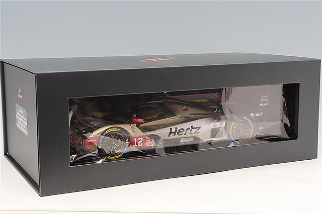 Spark S18S1057 1/18 Cadillac V-Series.R Hertz Team Jota 2025 Le Mans Fourth Place #12 W. Stevens/N. Nato/A. Lynn - image 5