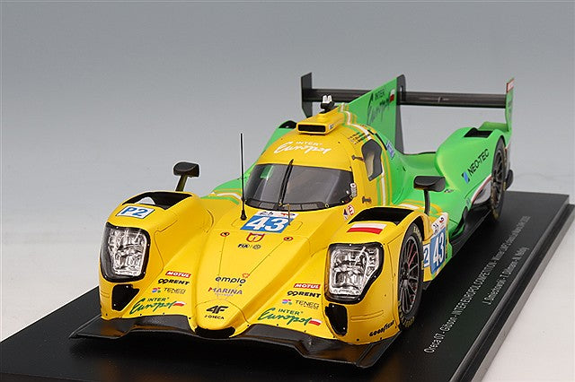 Spark S18S1065 1/18 Oreca 07 Gibson Inter Europol 2025 Le Mans Class Winner #43 J. Smiechowski/T. Dillmann/N. Yelloly - image 1