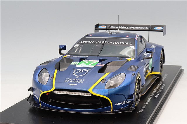 Spark S18S1072 1/18 Aston Martin Vantage AMR LMGT3 HEART OF RACING TEAM 2025 Le Mans #27 I. James / M. Drudi / Z. Robichon - image 1