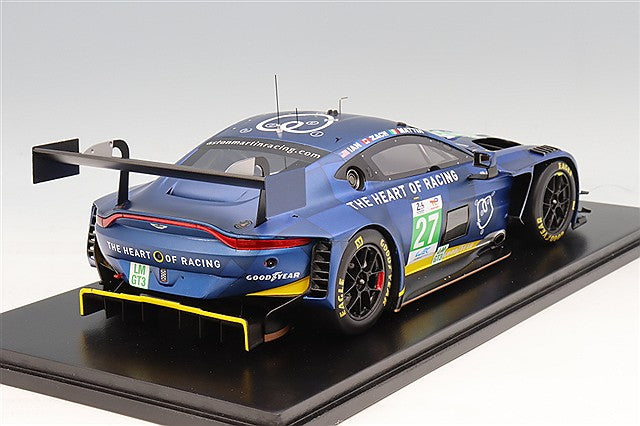 Spark S18S1072 1/18 Aston Martin Vantage AMR LMGT3 HEART OF RACING TEAM 2025 Le Mans #27 I. James / M. Drudi / Z. Robichon - image 3