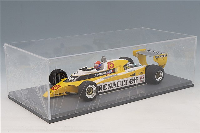 Spark S18S447 1/18 Renault RE20 Equipe Renault Elf 1980 Austrian GP Winner #15 J-P. Jabouille - image 4