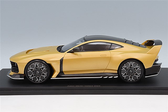 Spark S18S668 1/18 Aston Martin Valiant 2024 Matte Gold - image 2