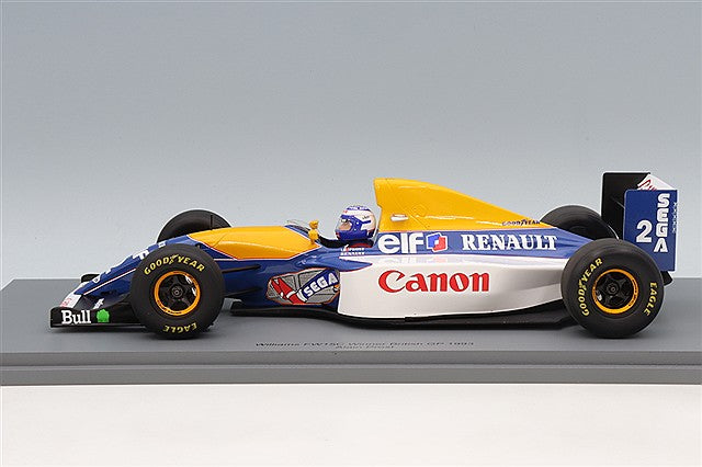 Spark S18S733 1/18 Williams FW15C 1993 British GP Winner #2 A. Prost - image 2