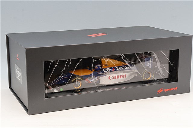 Spark S18S733 1/18 Williams FW15C 1993 British GP Winner #2 A. Prost - image 5