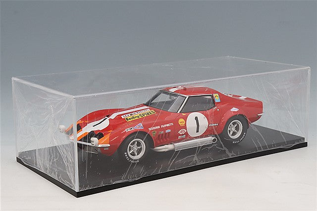 Spark S18S853 1/18 Chevrolet Corvette C3 Scuderia Filipinetti 1969 Le Mans #1 H. Greder / R. Wisell - image 4