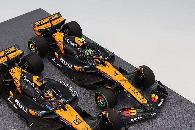 Spark S9590 1/43 McLaren MCL39 McLaren Formula 1 Team 2025 Constructors' Champion #4 L. Norris & #81 O. Piastri Two-Car Set - image 6