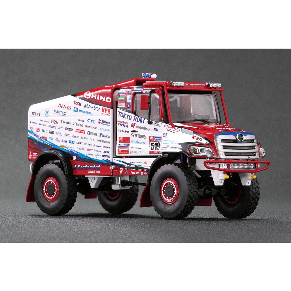 PLATZ SP-196 1/43 Hino 600 Series Hybrid 2023 Dakar Rally Diecast Model Car - image 4