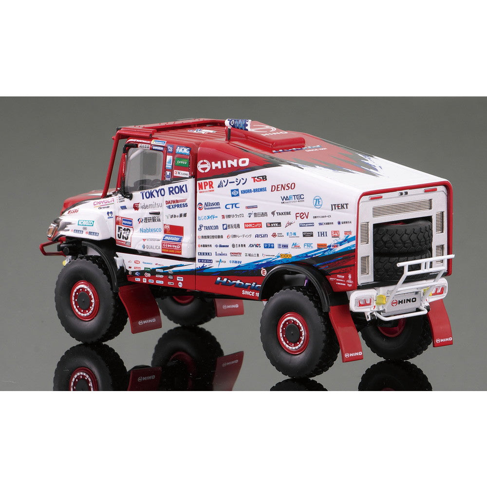 PLATZ SP-196 1/43 Hino 600 Series Hybrid 2023 Dakar Rally Diecast Model Car - image 6