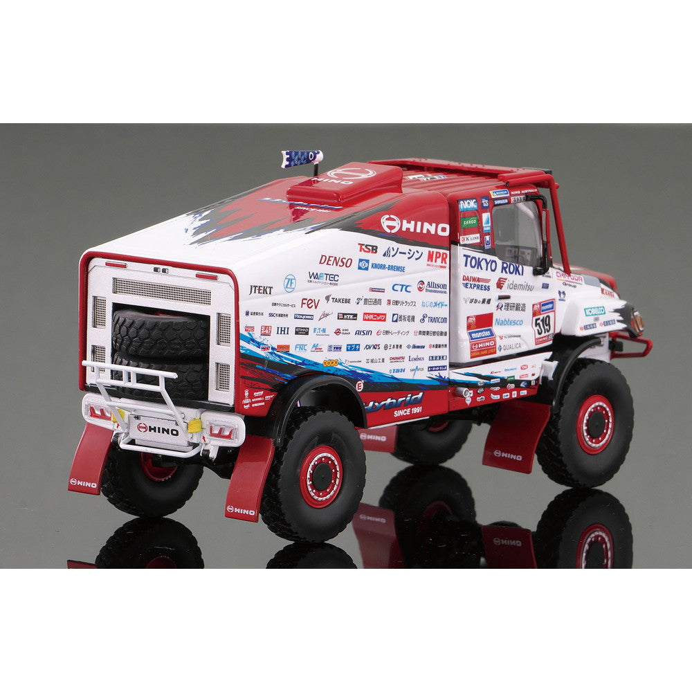 PLATZ SP-196 1/43 Hino 600 Series Hybrid 2023 Dakar Rally Diecast Model Car - image 7