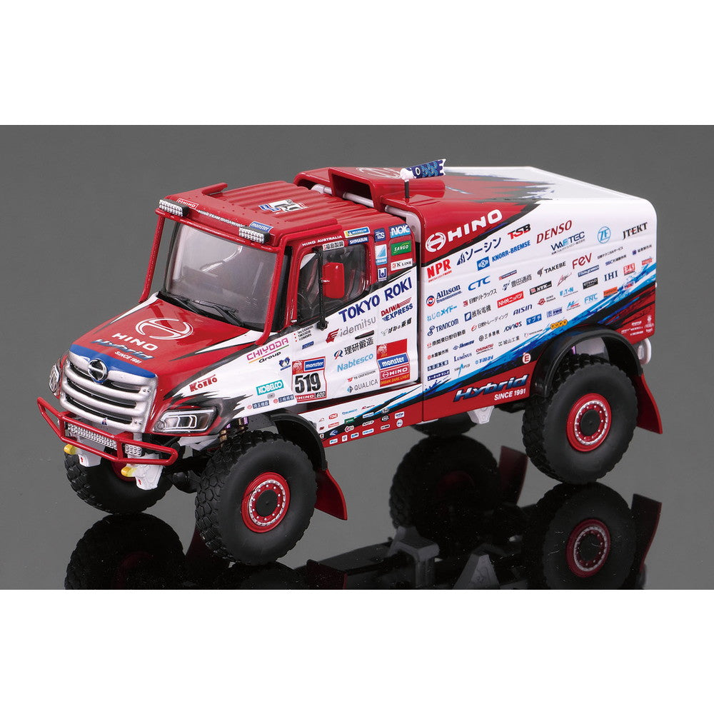 PLATZ SP-196 1/43 Hino 600 Series Hybrid 2023 Dakar Rally Diecast Model Car - image 8
