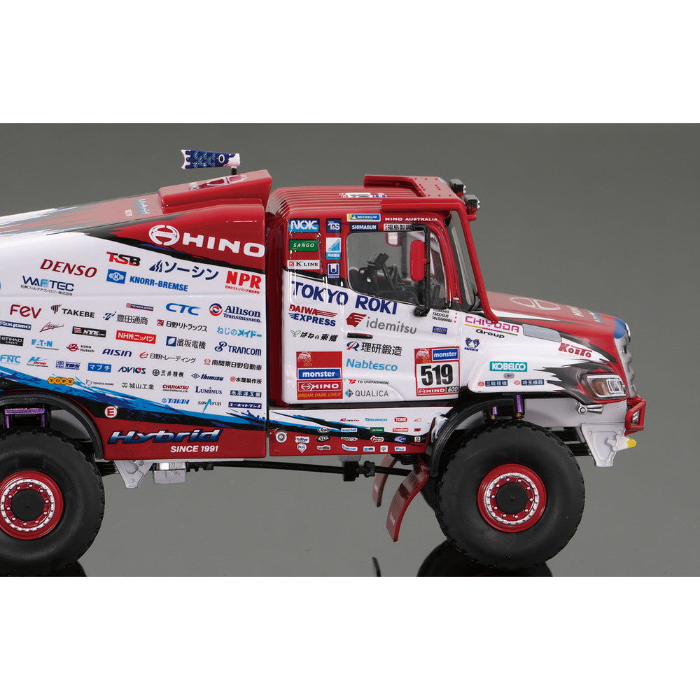PLATZ SP-196 1/43 Hino 600 Series Hybrid 2023 Dakar Rally Diecast Model Car - image 14