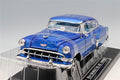Sun Star SS1721 1/18 Chevrolet Bel Air Hardtop Coupe Lowrider 1954 Blue with Working Suspension - image 1