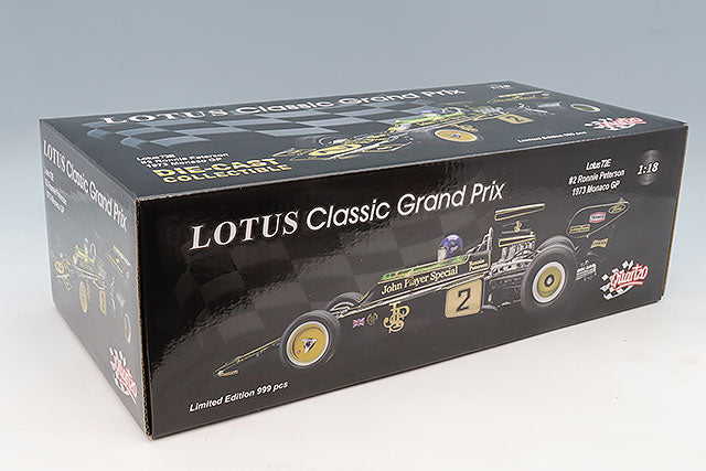 Quartzo SS18293 1/18 Lotus 72E John Player Team Lotus JPS 1973 Monaco GP Third Place #2 R. Peterson - image 4