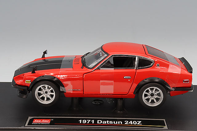 Sun Star SS3518 1/18 Datsun 240Z 1971 Red LHD - image 2