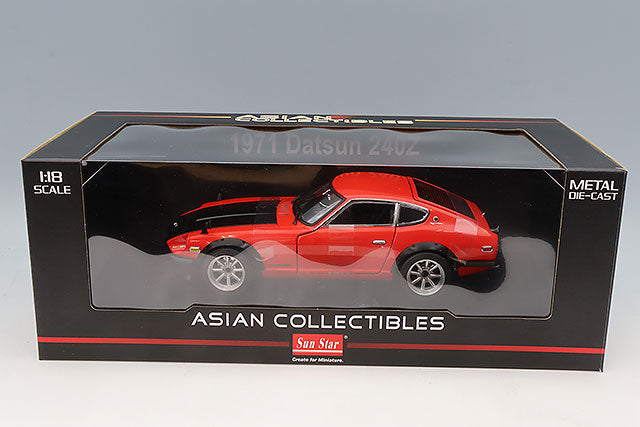 Sun Star SS3518 1/18 Datsun 240Z 1971 Red LHD - image 4
