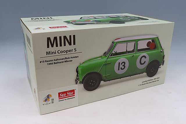Sun Star SS5325 1/12 Mini Cooper S 1966 Gallagher 500 Winner #13 R. Aaltonen / B. Holden - image 4