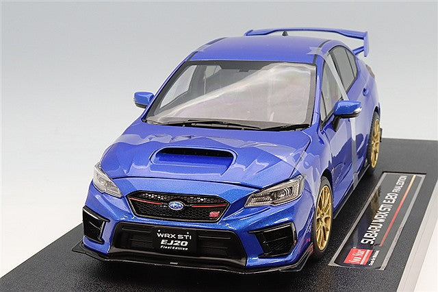 Sun Star SS5558 1/18 Subaru WRX STI EJ20 Final Edition WB Blue Pearl - image 1