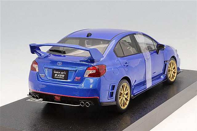 Sun Star SS5558 1/18 Subaru WRX STI EJ20 Final Edition WB Blue Pearl - image 3
