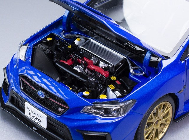 Sun Star SS5558 1/18 Subaru WRX STI EJ20 Final Edition WB Blue Pearl - image 5