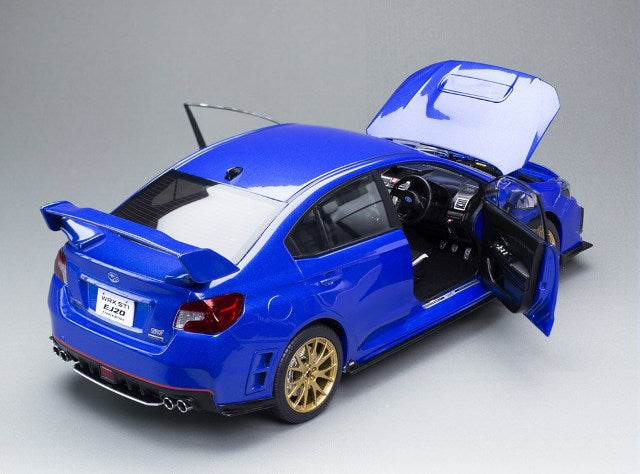 Sun Star SS5558 1/18 Subaru WRX STI EJ20 Final Edition WB Blue Pearl - image 6