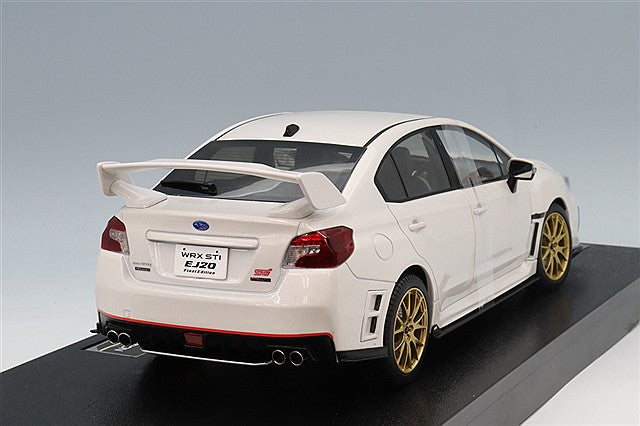 Sun Star SS5559 1/18 Subaru WRX STI EJ20 Final Edition Crystal White Pearl - image 3