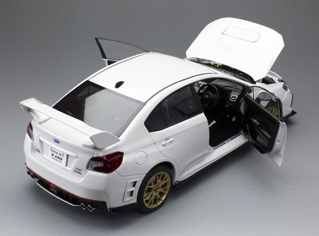 Sun Star SS5559 1/18 Subaru WRX STI EJ20 Final Edition Crystal White Pearl - image 6