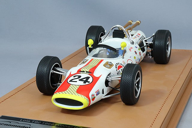 Tecnomodel TM18-178A 1/18 Lola T90 Ford 1966 Indianapolis 500 Winner #24 G. Hill - image 1