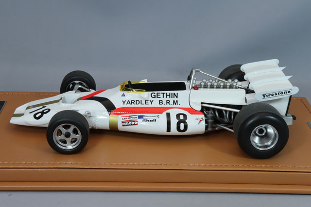Tecnomodel TM18-183A 1/18 BRM P160 1971 Italian GP Winner #18 P. Gethin - image 2
